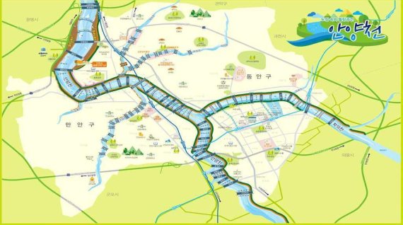 최대호 안양시장 “안양 하천 시민정원으로 진화”