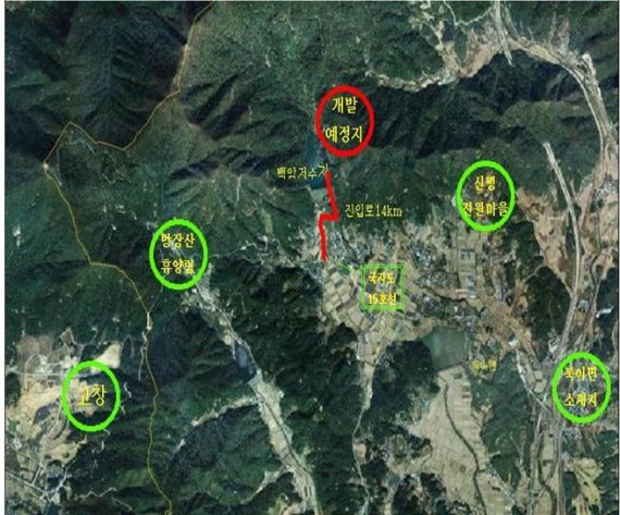 장성 북부 권역에 '명품 관광‧휴양‧전원단지' 조성된다