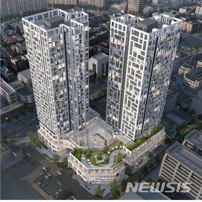 [서울=뉴시스] 공릉역 시범사업지 개발구상안 조감도. (사진=서울시 제공) 2020.04.28. photo@newsis.com