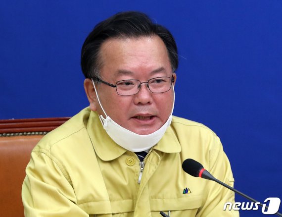 김부겸 더불어민주당 의원. © News1 박세연 기자