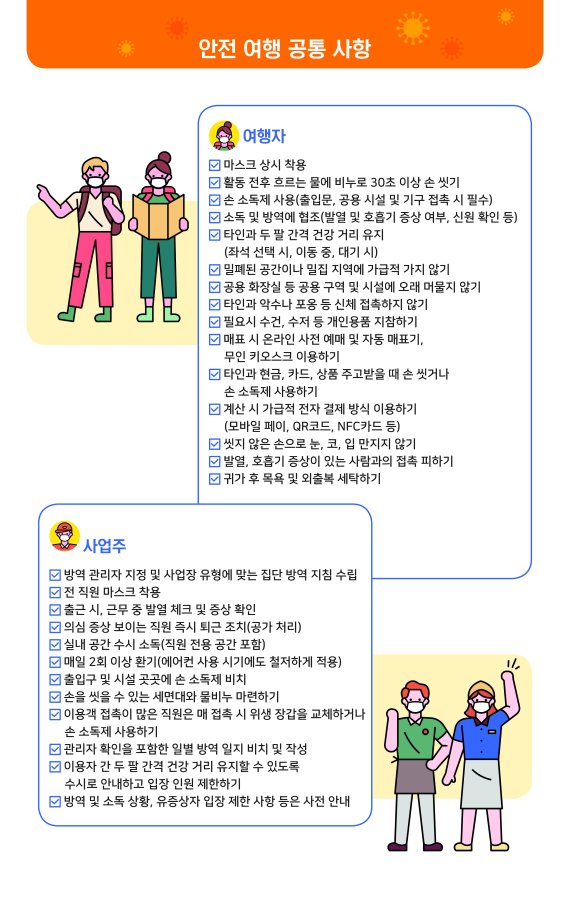 관광공사 “경로별 안전여행 ‘대한민국 구석구석’에서 찾아보세요”