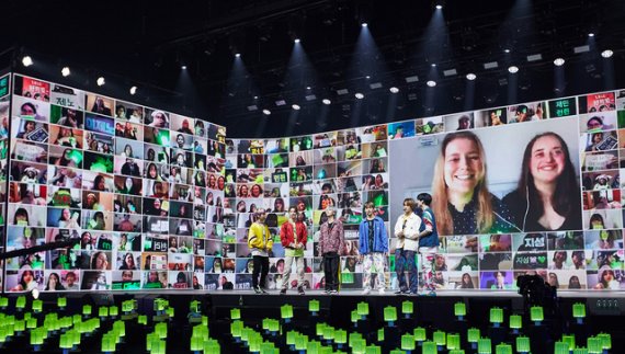 [서울=뉴시스] NCT DREAM 'Beyond LIVE' 현장 이미지. 2020.05.11. (사진=SM엔터테인먼트 제공) photo@newsis.com
