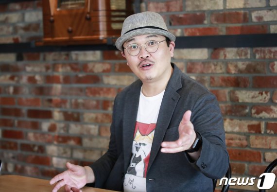 서울 삼청동 카페, 영화 '고양이 집사' 조은성PD 인터뷰 / 뉴스1 © News1 권현진 기자