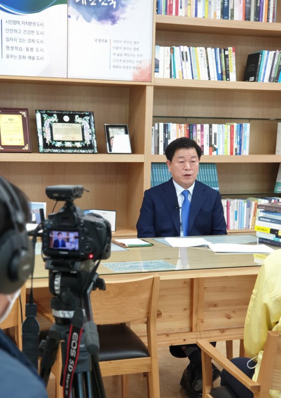 박승원 광명시장 “지역감염 제로, 시민 덕분”