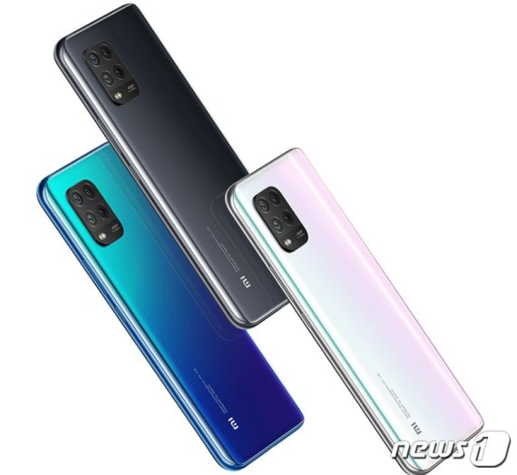 샤오미의 30만원대 5G 스마트폰 미10 라이트 (샤오미 제공) © 뉴스1