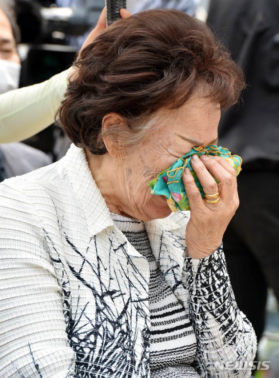 이용수 할머니, 위안부 추모 행사서 정의연 재차 비판