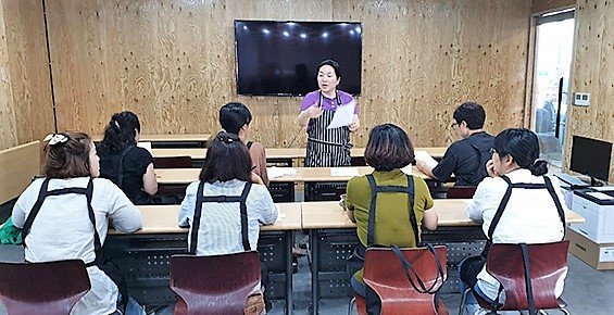 서귀포시 송산동 보목마을회의 제과제빵·바리스타 교육사업.