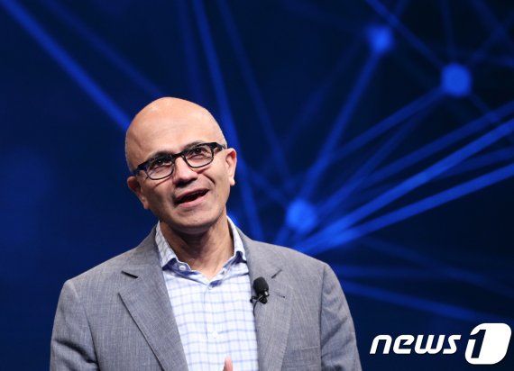 사티아 나델라(Satya Nadella) 마이크로소프트 최고경영자. 2018.11.7/뉴스1 © News1 신웅수 기자 /사진=뉴스1