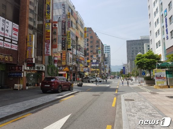 창원시 성산구 중앙동 셰프의 거리 전경. 뉴스1 제공