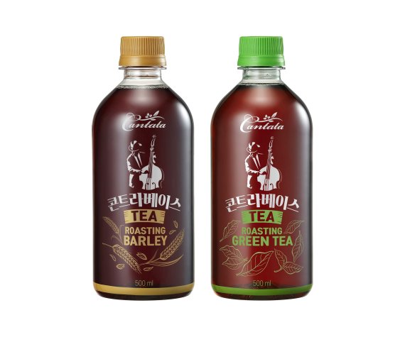 롯데칠성, 칸타타 콘트라베이스 티 로스팅 보리·그린티 출시