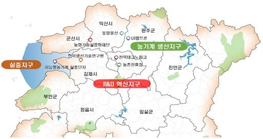 전북, 2030년까지 1765억 투입 농기계 클러스터 구축 본격 시동
