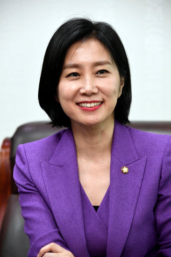 허은아 미래통합당 의원. 사진=박범준 기자