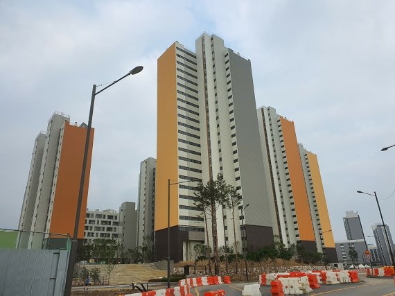 고덕강일 공공주택지구에서 최초 분양했던 강동리버스트 4단지