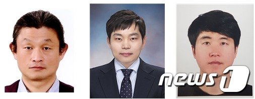 왼쪽부터 KBSI 연구장비개발부 최명철 박사(왼쪽), 최창민 박사(중앙), 이상주 박사(KBSI 제공)© 뉴스1