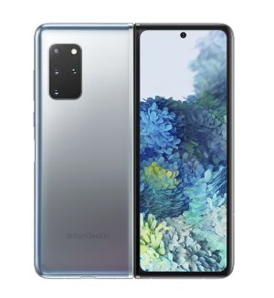 갤럭시폴드2 예상 렌더링 이미지. 출처=벤게스킨 트위터