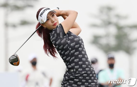 프로골퍼 유현주. 2020.6.18/뉴스1 © News1 김진환 기자