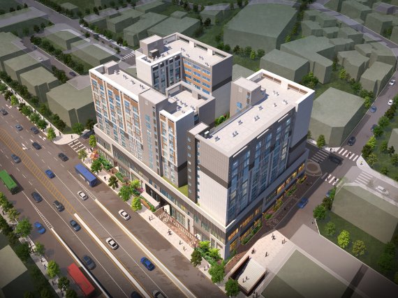 대구읍내 행복주택 조감도. 사진=LH 대구경북지역본부 제공