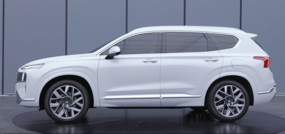 뉴 싼타페' 디지털 언박싱 행사 영상 캡처(현대자동차 제공)© 뉴스1