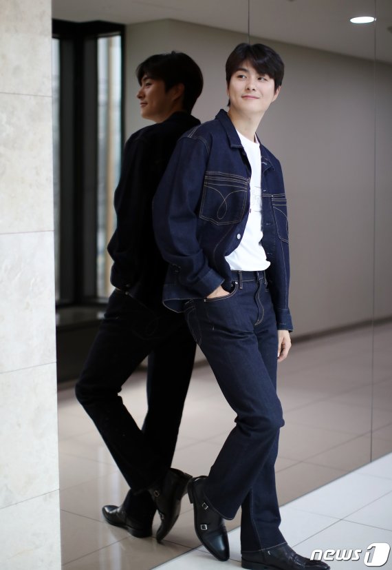 tvN 드라마 '오 마이 베이비'에 출연하는 배우 정건주가 6일 뉴스1과 가진 인터뷰에서 포즈를 취하고 있다. 2020.7.6/뉴스1 © News1 오대일 기자