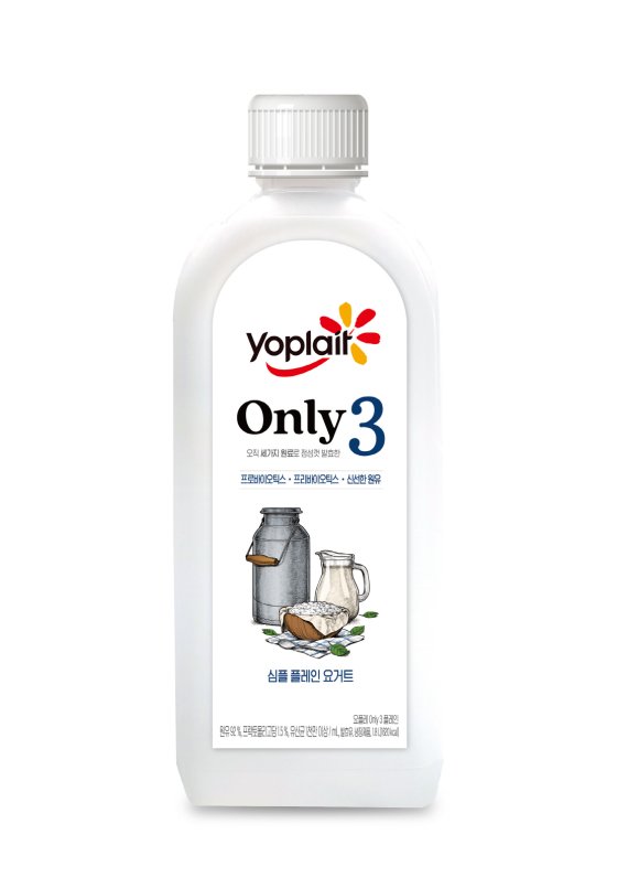 빙그레, 세가지 원료로만 만든 ‘요플레 Only3 ‘ 출시
