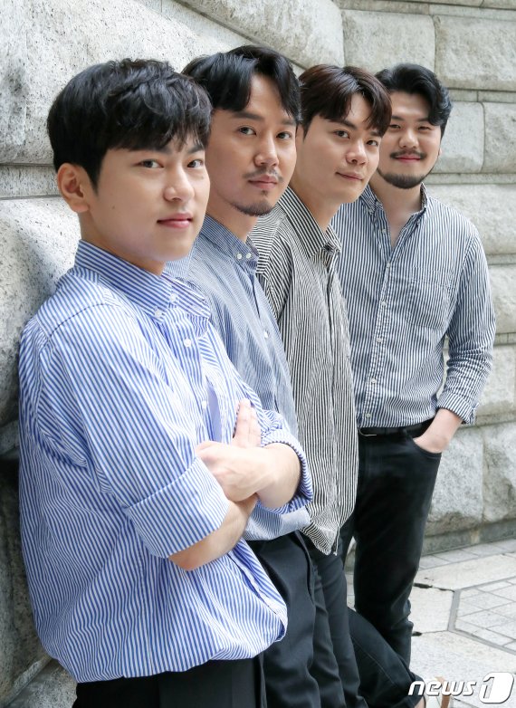 JTBC '팬텀싱어3' 우승팀 라포엠 / 뉴스1 © News1 김진환 기자