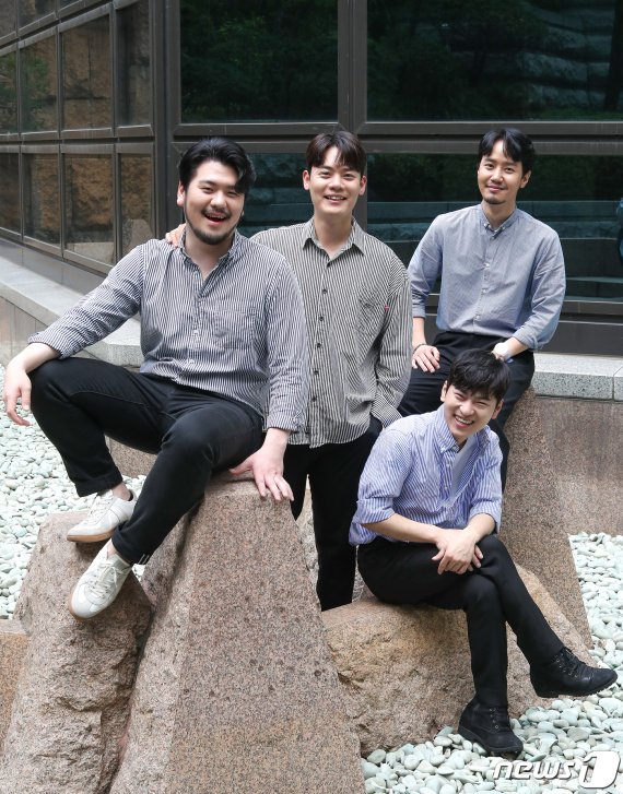 JTBC '팬텀싱어3' 우승팀 라포엠 / 뉴스1 © News1 김진환 기자