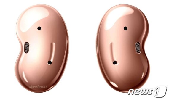 미스틱 브론즈 색상의 갤럭시버즈 라이브 <출처=나인투구글 갈무리> © 뉴스1