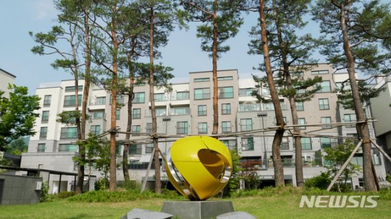 [서울=뉴시스]e편한세상 테라스 위례 단지.(사진 = 대림산업 제공)