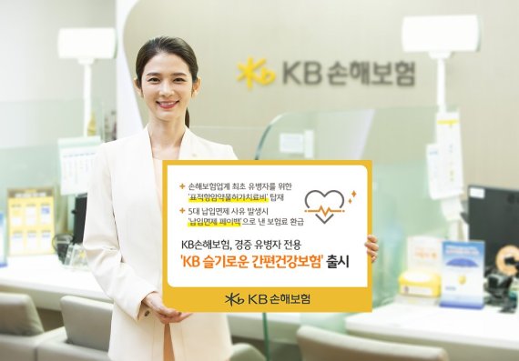 KB손보, 유병자 위한 '표적항암약물허가치료비'를 보장 보험 출시