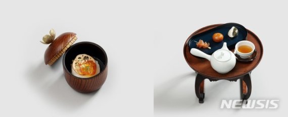 [서울=뉴시스]경복궁 생과방 서여향병(왼쪽), 경복궁 생과방 병과(사진=한국문화재재단 제공)2020.07.28 photo@newsis.com