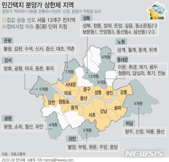 다시 부활한 분양가 상한제…서울·과천 등 322개동 곧바로 적용