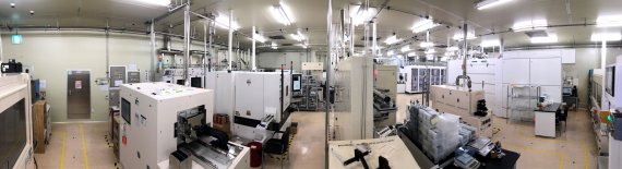 통합형 태양전지 플랫폼 센터 내부. 에너지기술연구원 제공