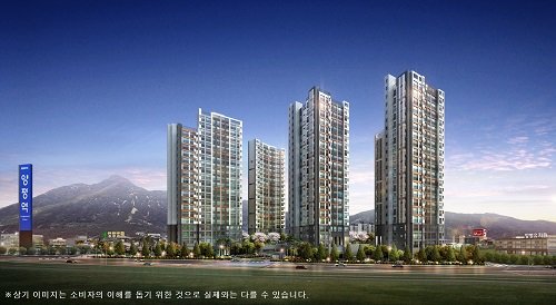 ‘양평 휴먼빌 센트럴 시티’ 투시도 / 제공: 일신건영