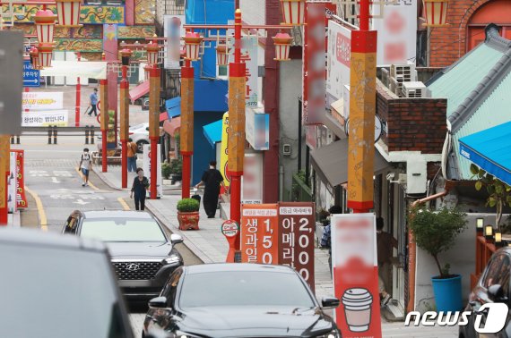 지난해 8월 인천 중구 차이나타운거리 모습 / 사진=뉴스1