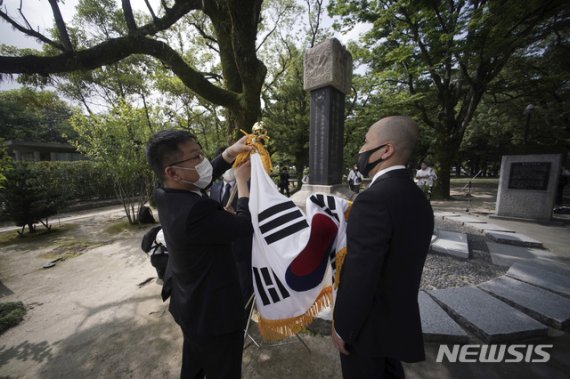 '재일동포 사회 염원' 나가사키 한국인 원폭 희생자 추모비 다음달 제막