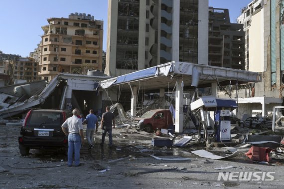 정부, '폭발 참사' 레바논에 100만불·구호물품 긴급 지원(종합)
