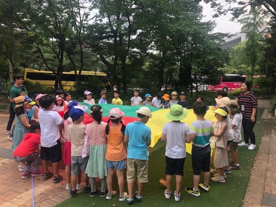 고양시 생태환경교육 프로그램 '생태계 속에 내가 있어요!'. 사진제공=고양시