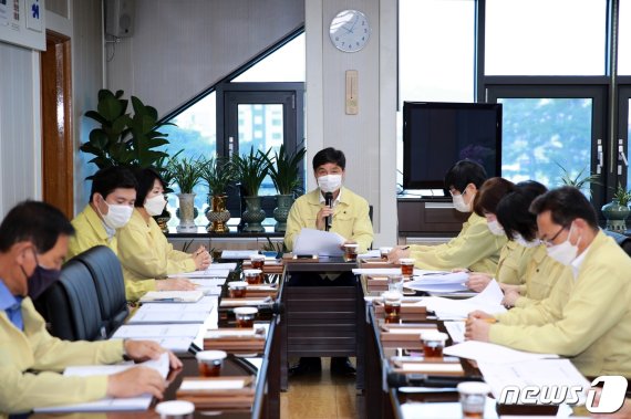 아산시의회가 피해복구를 위해 예산 1억원을 반납하기로 했다.© 뉴스1