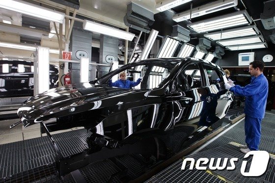 현대차 체코공장. 뉴스1