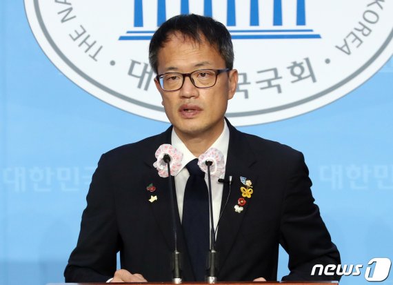 박주민 더불어민주당 당대표 후보. 뉴스1