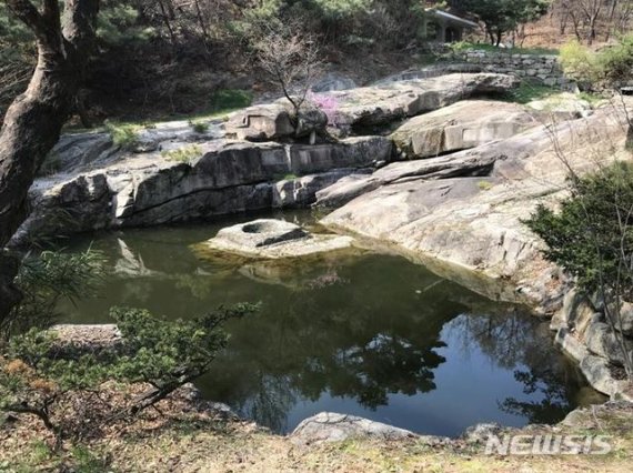 【서울=뉴시스】성락원 영벽지 전경. 2019.04.23. (사진=서울시 제공)