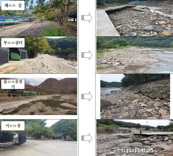 경기도 하천계곡 불법시설물 정비, 폭우피해 ↓