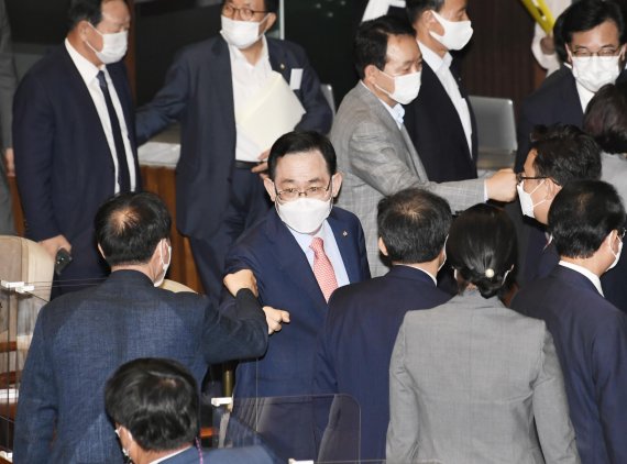 국민의힘 국회 본회의 교섭단체 대표연설