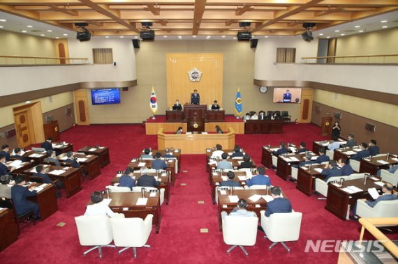 [청주=뉴시스]충북도의회 본회의 모습. (사진=뉴시스 DB) photo@newsis.com