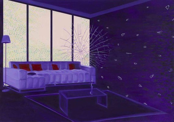 2017 89.4×130.3cm, oil on canvas