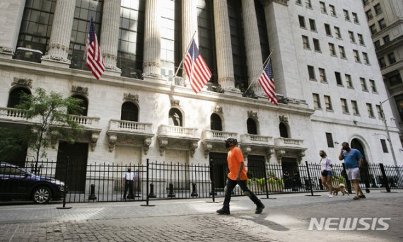 미국 뉴욕 증권거래소(NYSE) 전경