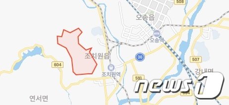 세종시 조치원읍 봉산리.© 뉴스1