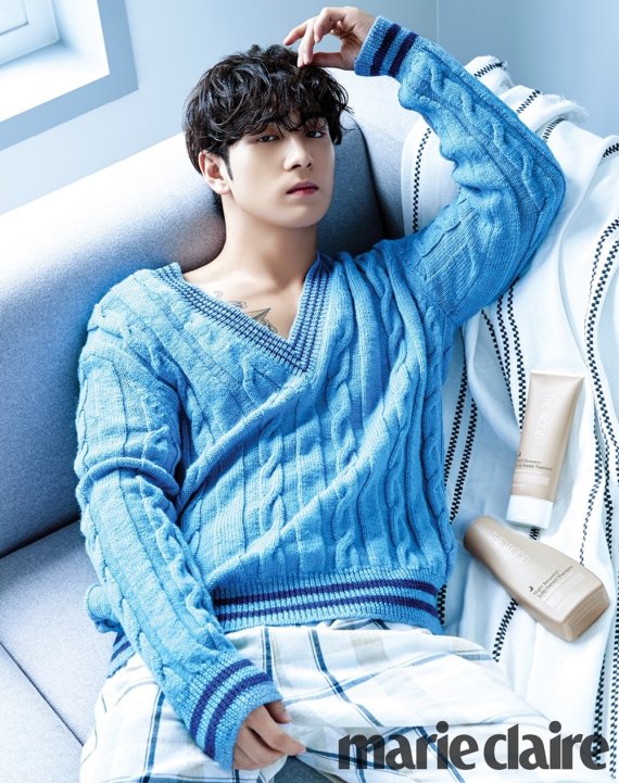 뉴이스트 백호/사진제공=마리끌레르 © 뉴스1