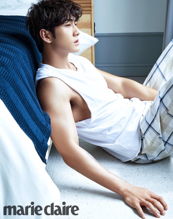 뉴이스트 백호/사진제공=마리끌레르 © 뉴스1