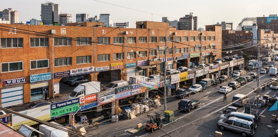 답십리자동차부품상가 전경